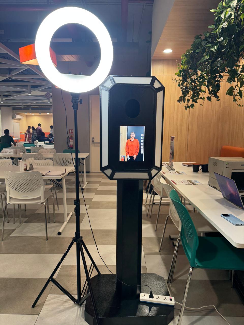 Ring Light Rental Photobooth Setup Delhi
